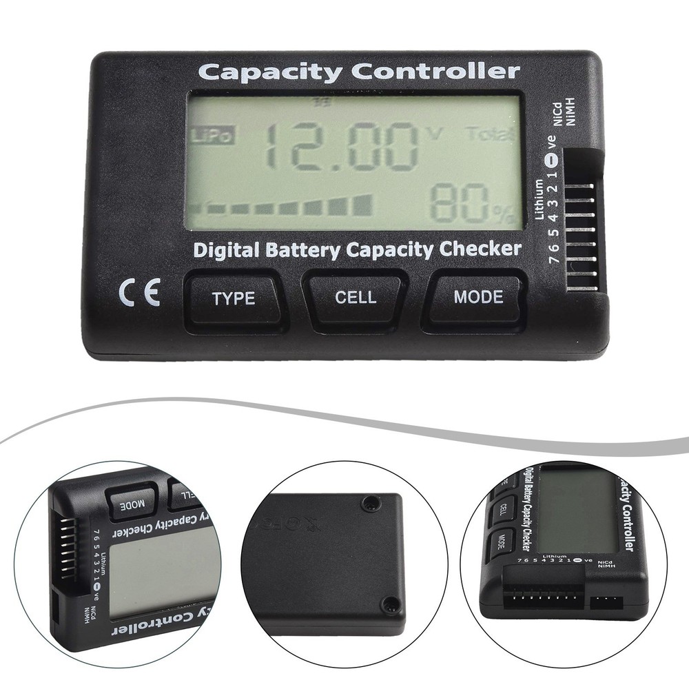 High Precision LCD Digital Battery Tester Designed for Various Applications
