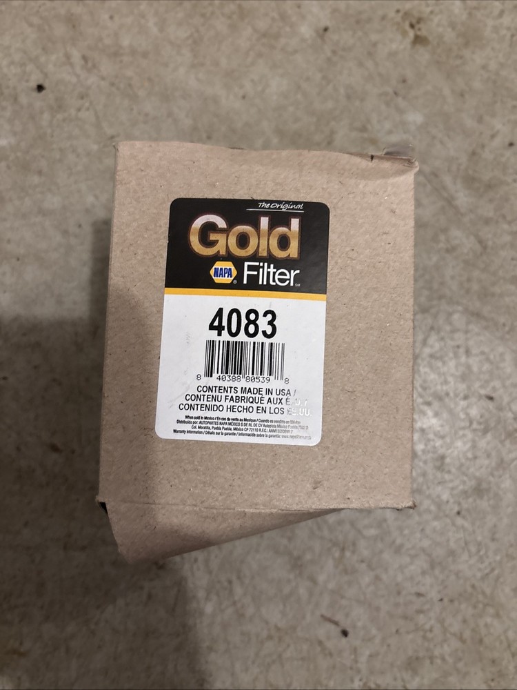 NAPA GOLD - 4083 (524083) - Coolant Filter