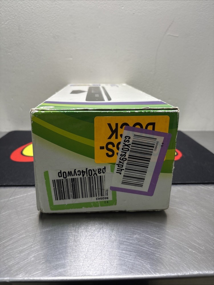 Microsoft Xbox 360 Kinect Black Motion Sensor Bar In Box