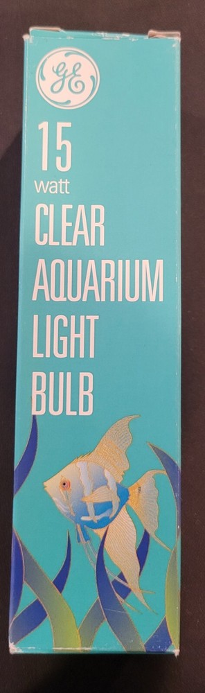 GE 15 Watt Clear Aquarium Light Bulb