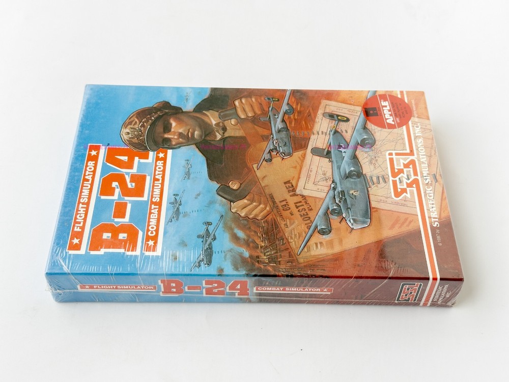 B-24 Combat Simulator - SSI - 1987 / Apple II - Sealed