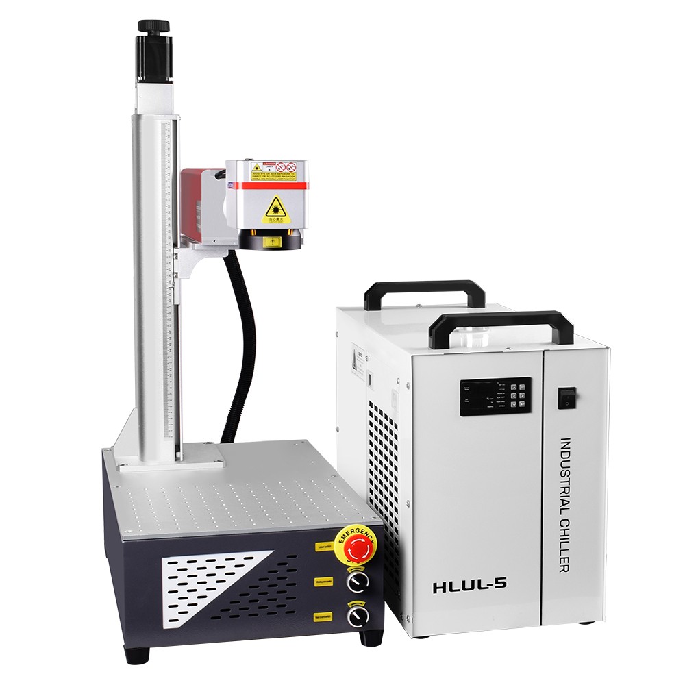 5W UV Water Cooling 3D Crystal Inside Maker Laser Marking Machine Motorized Z