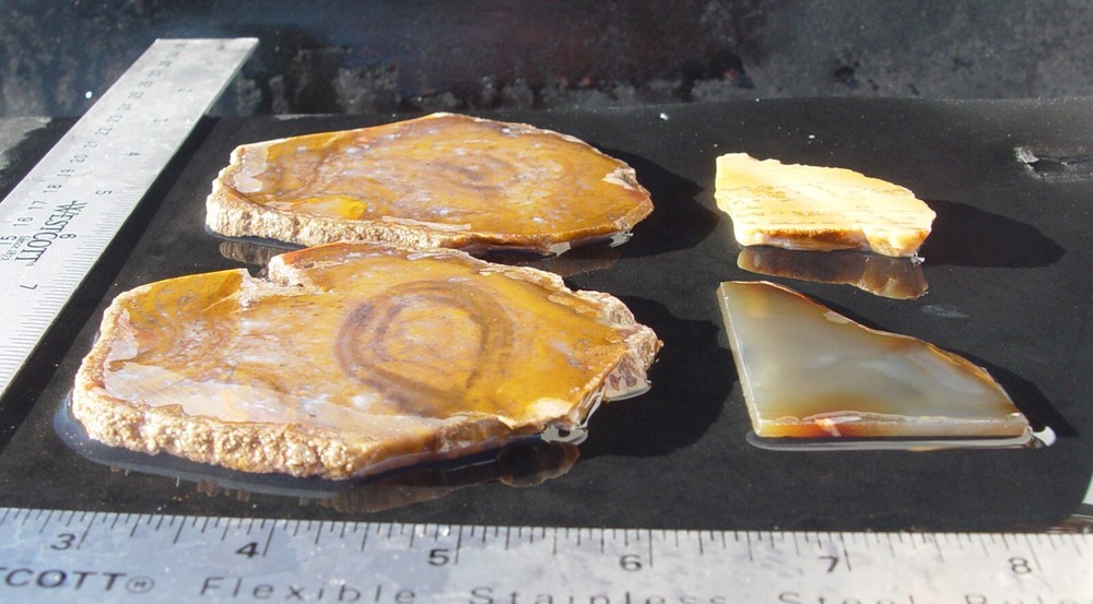 Lapidary Slabs agate jasper Lot 5