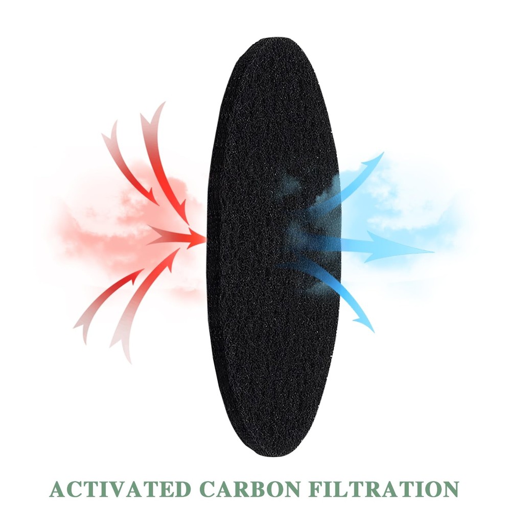 for Kitchen Compost Bin - 12 Pack Activated Carbon for Countertop Bin Pail , ...