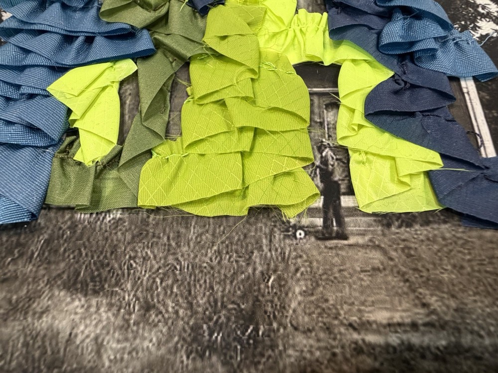 3 Textile Architecture Mixed Media Collage – Attributed to Danielle Hatch
