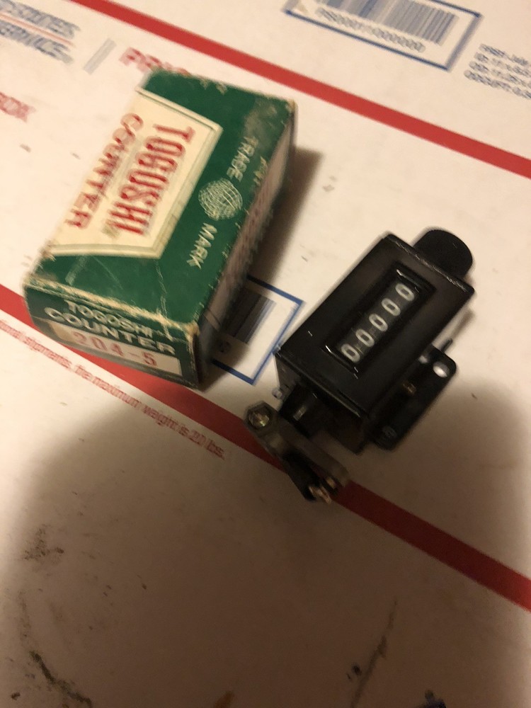 NOS TOGOSHI COUNTER 204-5 Fully Functioning Counter