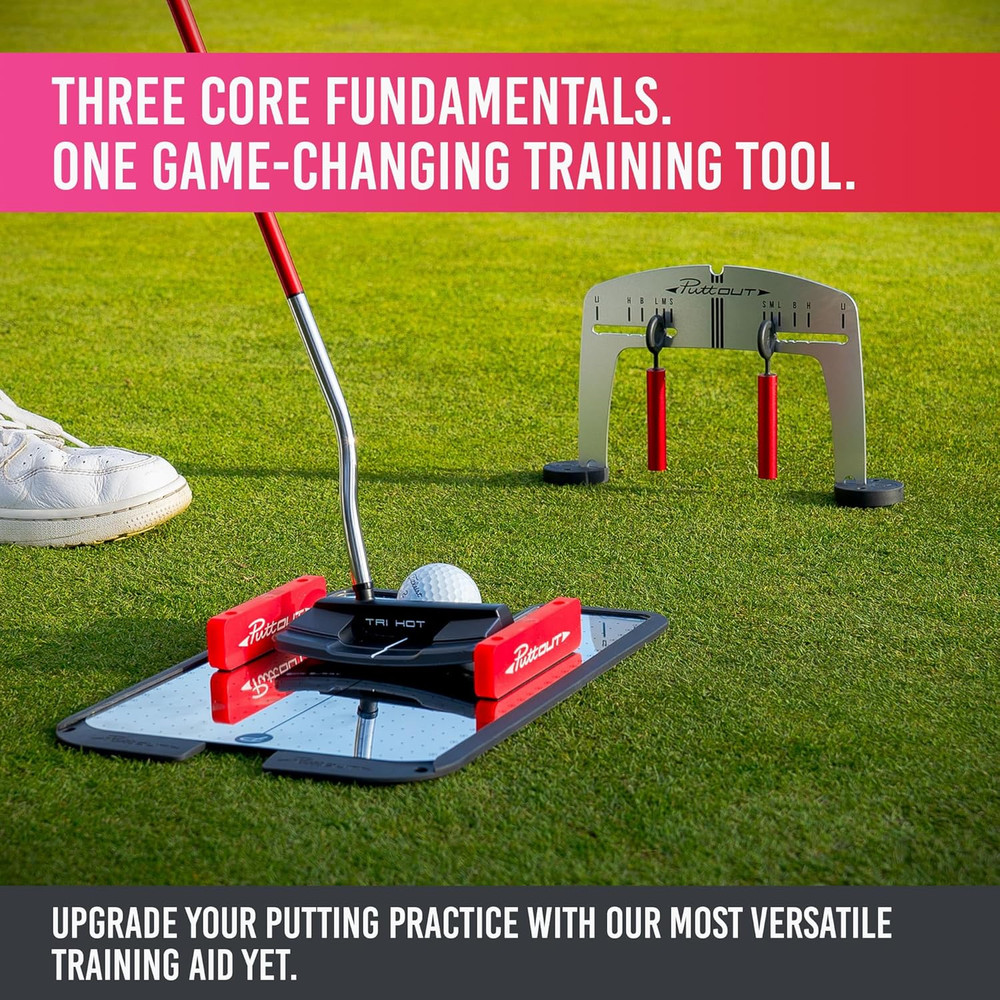 Adjustable Magnetic Putting Mirror for Perfect Golf Alignment