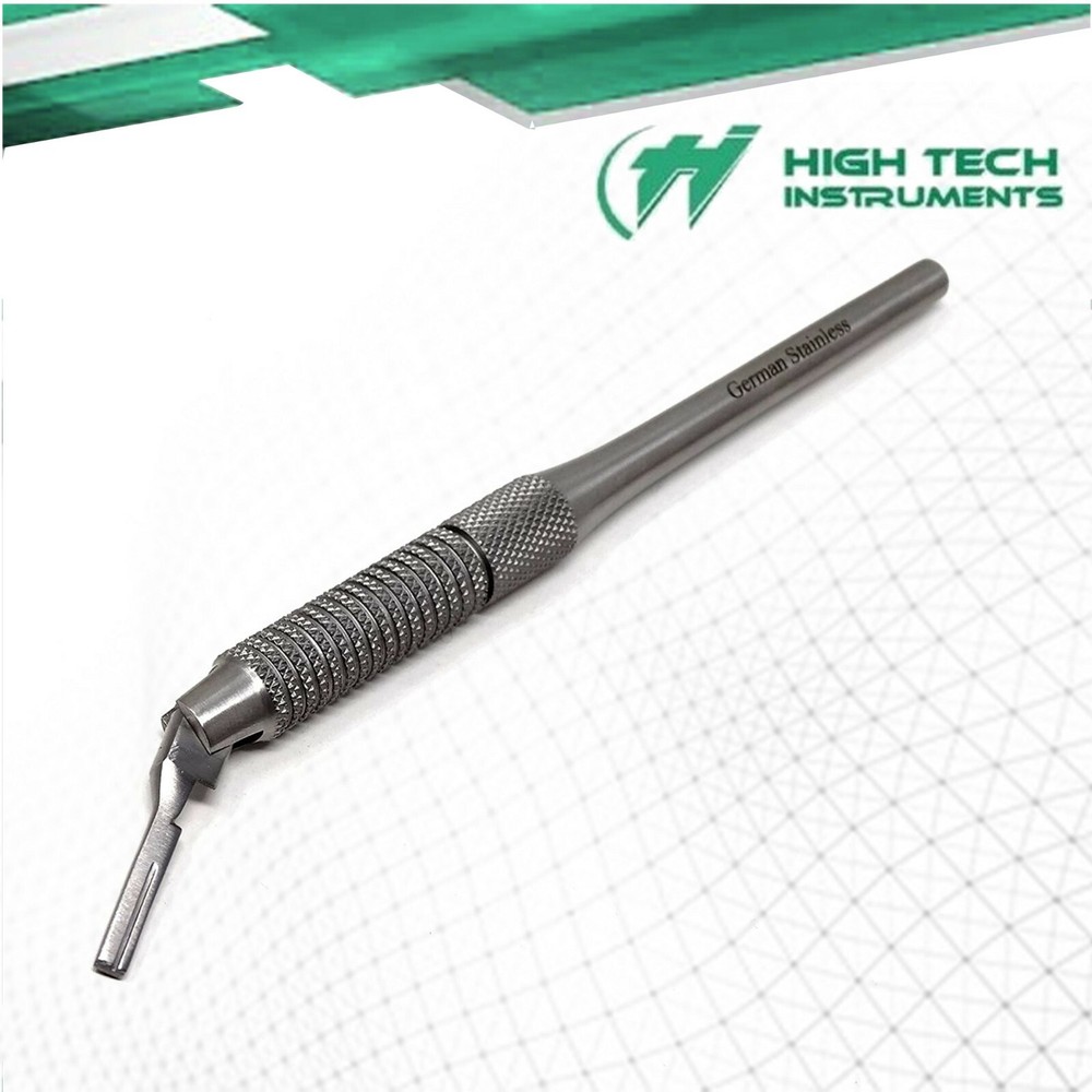 Round Pattern Adjustable 7 Ways Scalpel Handle #3 Surgical Dental Implants