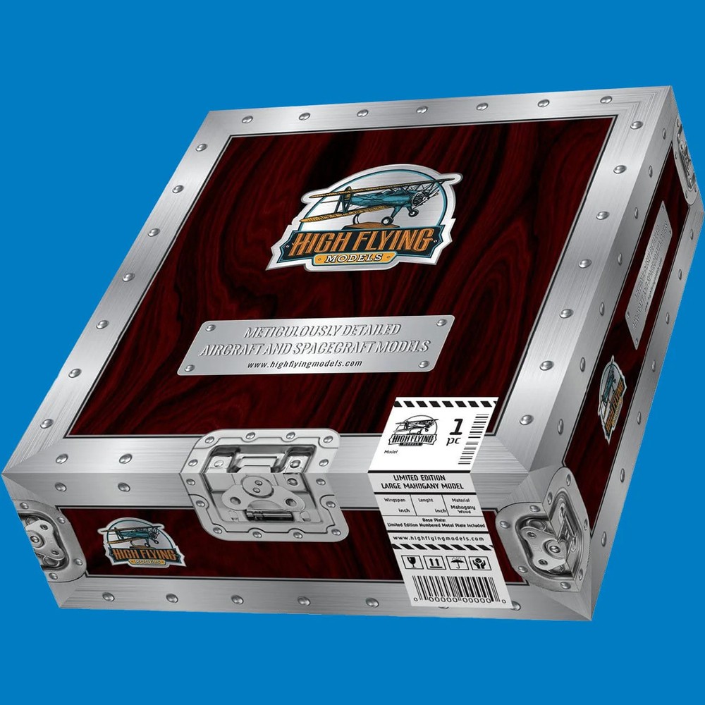 NEW Hawker 1000 Large Mahogany Model