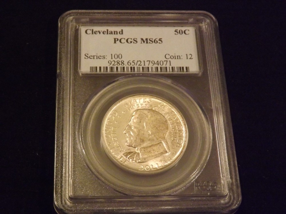 50 C              CLEVELAND          PCGS    MS 65