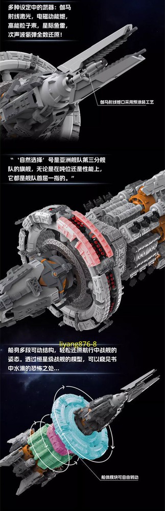 Natural Selection DIY Assembly Model Kit The Three Body Problem Decoration Base