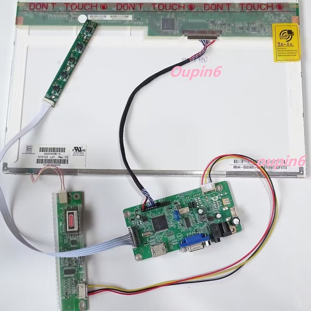 58C Controller board for LP154WX5-TLC2 1280x800 HDMI VGA LCD panel DIY screen