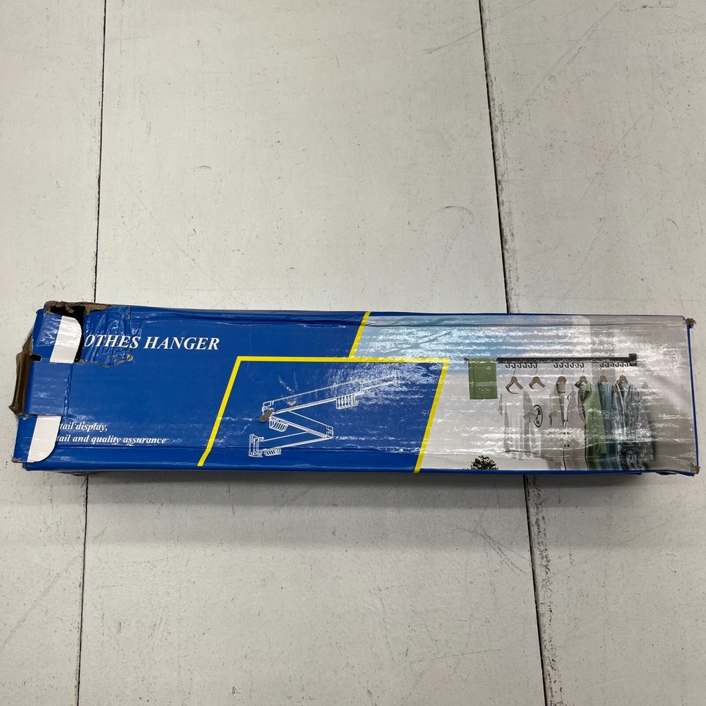 Black Folding Clothes Hanger NEW