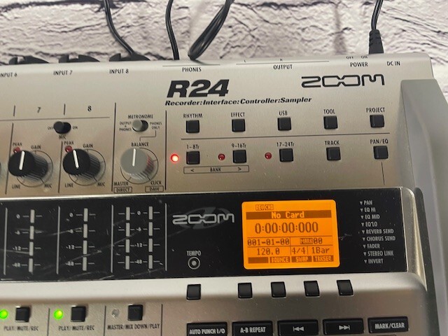 Zoom R24 Multi-track Recorder Controller Sampler Audio Interface fast ship