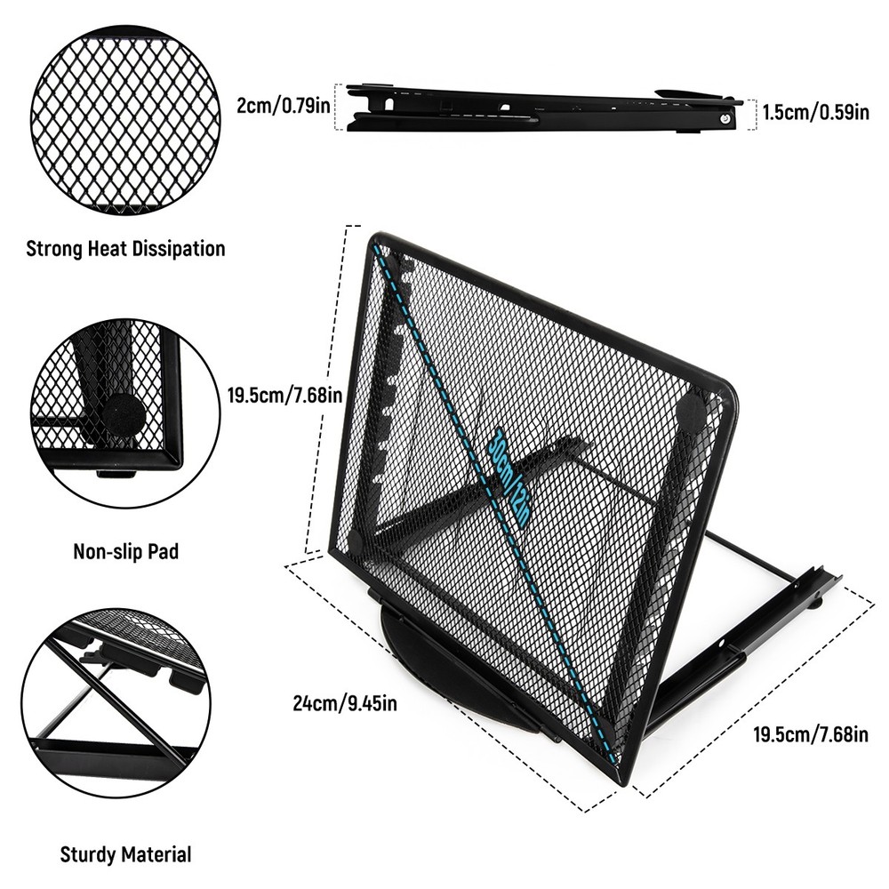 Universal Foldable Laptop Stand Notebook Riser and Computer Holder for Your Desk