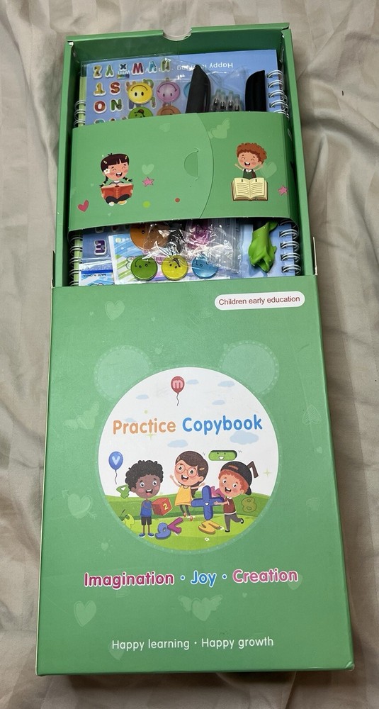 Practice Copybook Division, multiplication, Addition, Subtraction, Drawing, Etc.