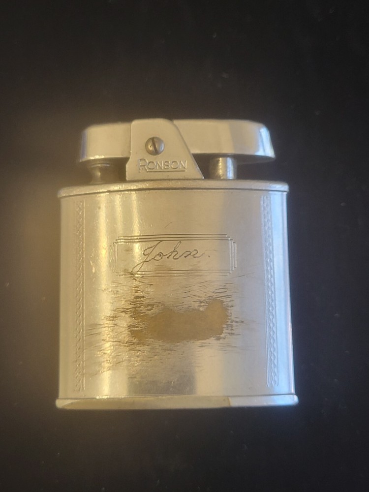 Vintage Ronson Chrome Pocket Lighter