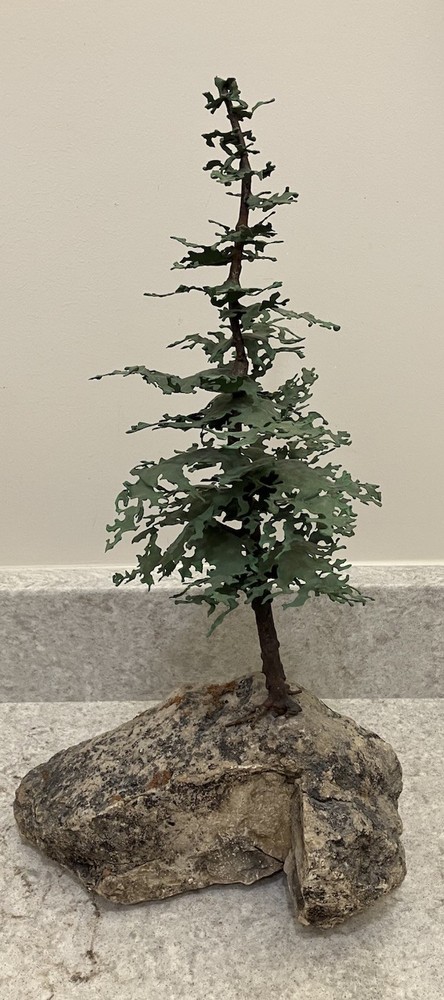 Metal Tree Sculpture