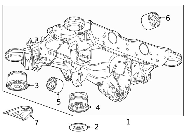 Genuine GM Support Bracket 84975639