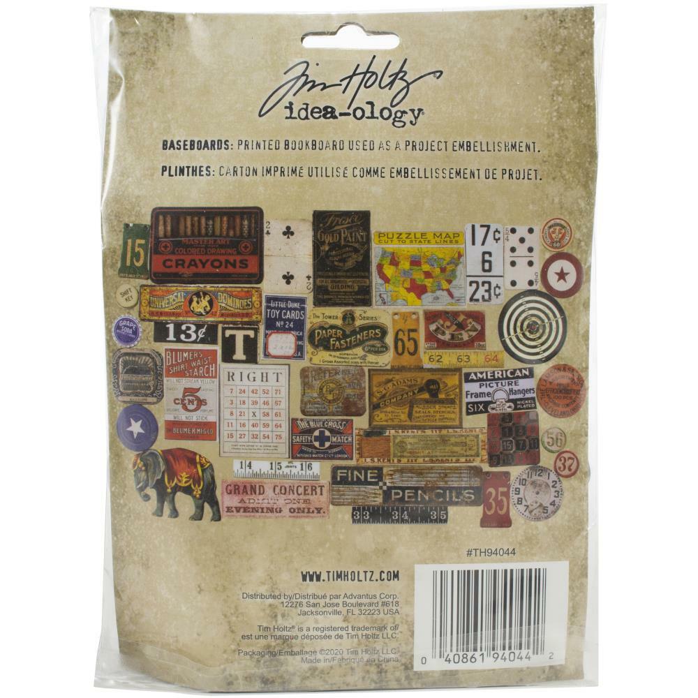 Tim Holtz ~ BASEBOARD ~ Junk Drawer ~ Idea-ology