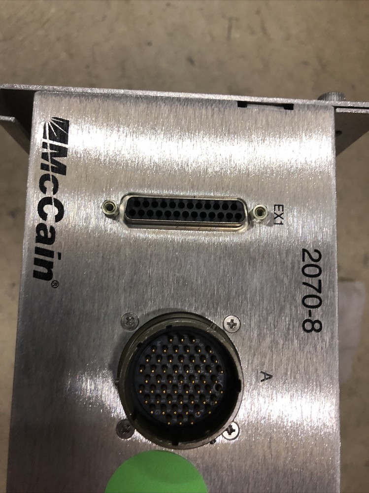 McCain Traffic Signal 2070 Controller 2070-8 NEMA Controller UNIT