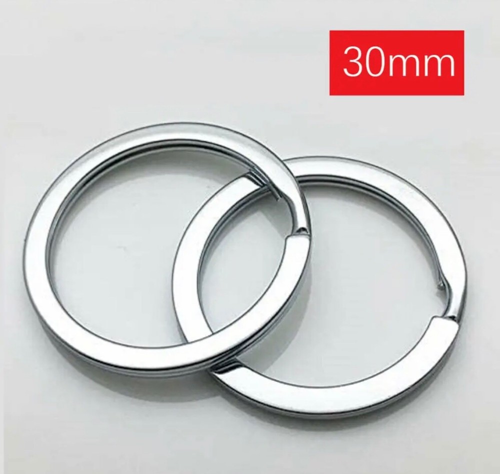 Key Ring Split Ring 30mm Heavy Duty Split Key Ring Loop Key Rings Bulk