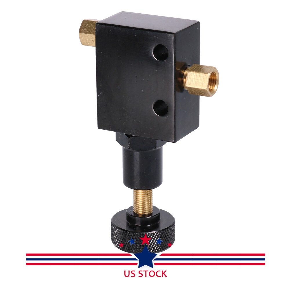 Universal Type Black Aluminum Knob Adjustable Disk Brake Proportioning Valve