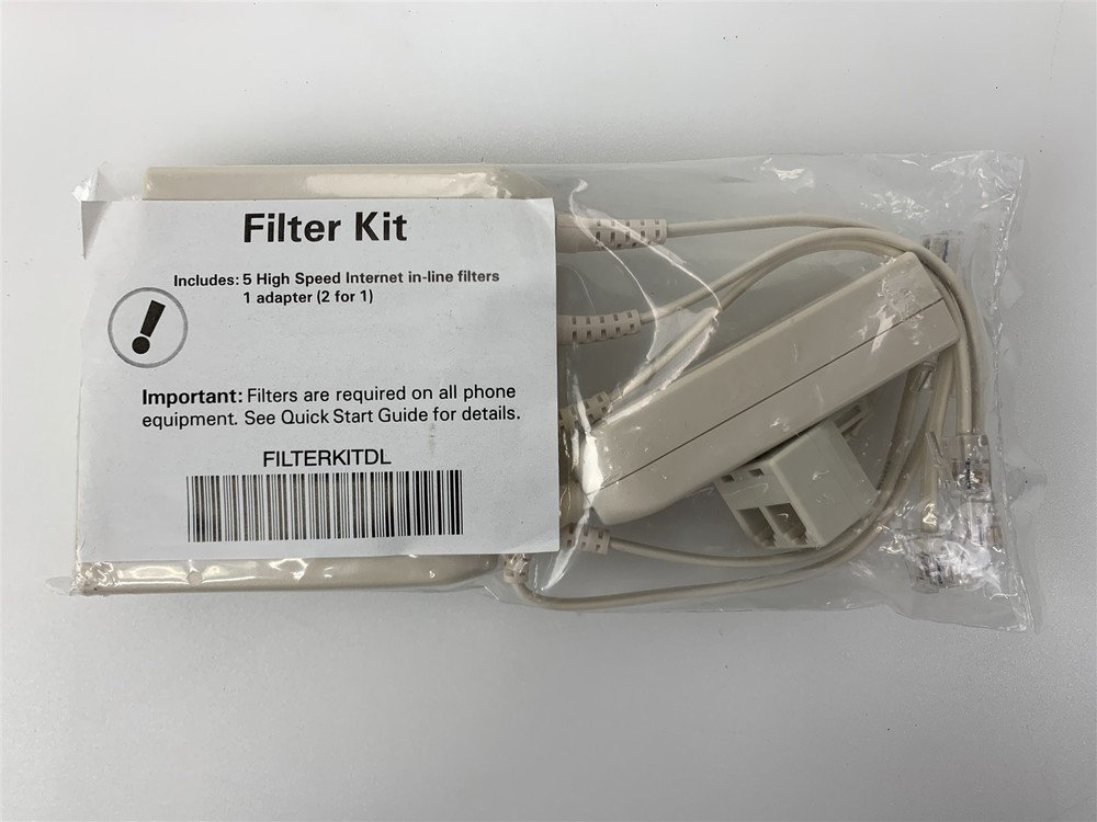 2wire DSL Filter Kit 5 High Speed Internet In-Line Filter LFT4-2 1 FILTERKITDL