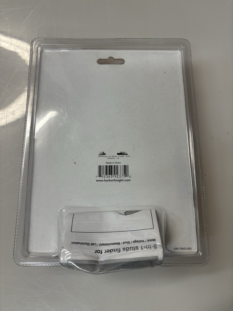 Cen-Tech 5 In 1 Stud Sensor With Led Light BRAND NEW SEALED PACKAGE
