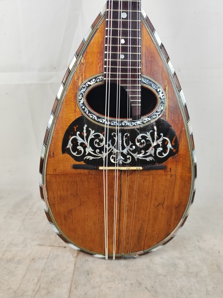 Mandolin 4/4 A. Monzino E Figli 1900 Milano 曼陀林 만돌린マンドリン