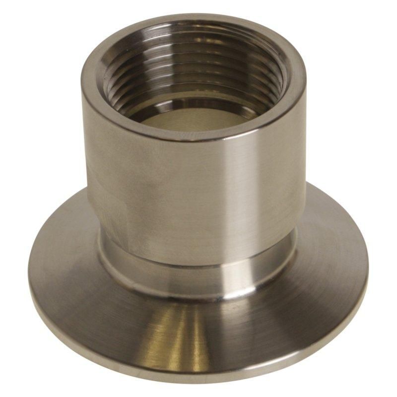 NPT Adapter | Tri Clamp 2 inch x FNPT 1 in (2 Pack)