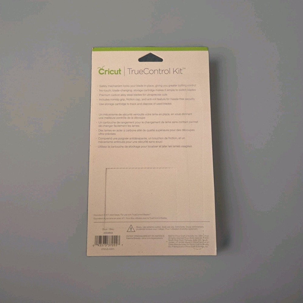 Cricut TrueControl Kit Combo Pack w/ 5 Additional Steel Blades