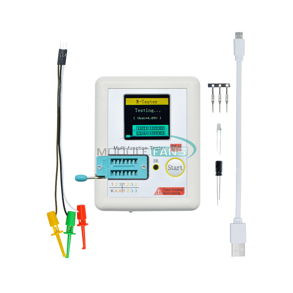 TFT Transistor Tester TC-T7-H Graphic Display Multi-function Transistor Test