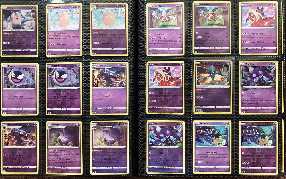 POKÉMON Lost Origin Binder Complete Base Set Binder with Reverse Holo
