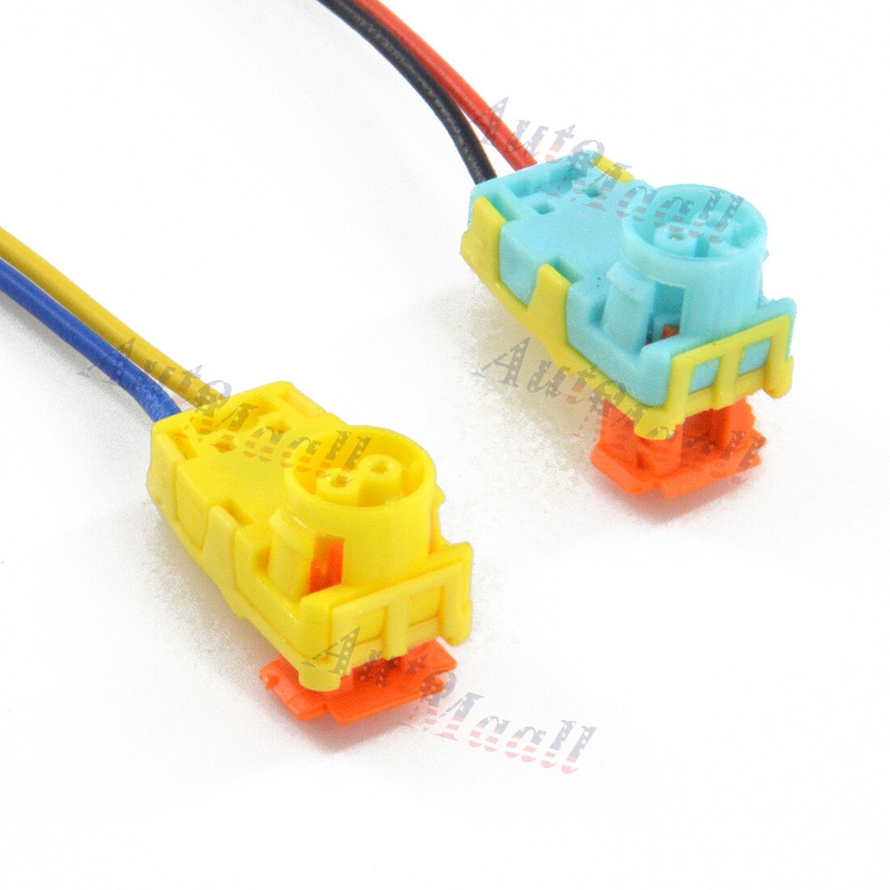 2pc Driver AB Clock spring Plug Connector for 2014 2015 Ford Transit Connect