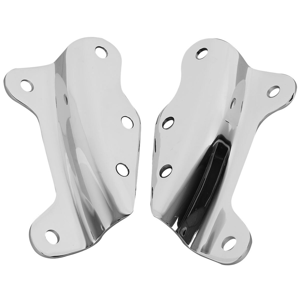 Chrome 4 Point Docking Hardware Kit For Harley Davidson Touring Models 2009-2013