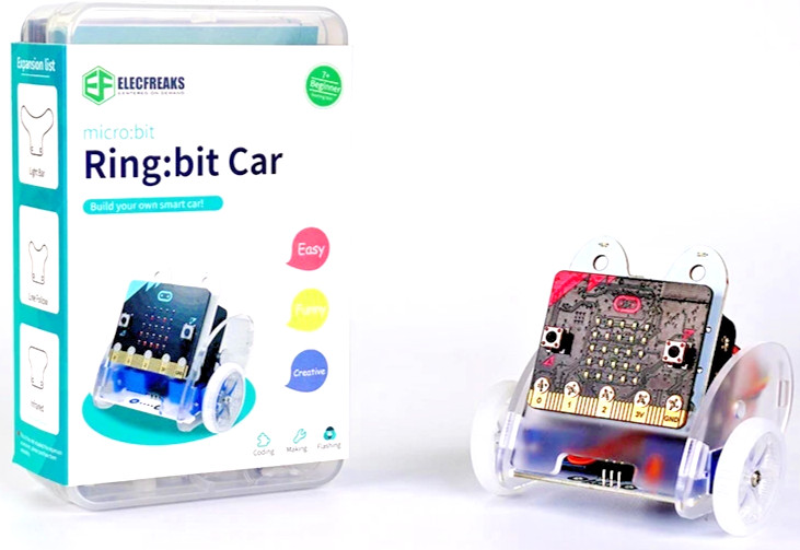 Ring:bit car v2 for micro:bit (without micro:bit) Graphical Programming, USA