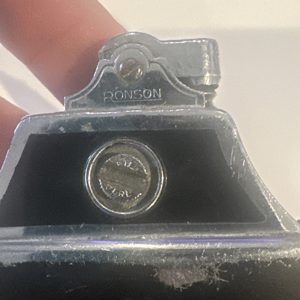 1940s Ronson Master case Cigarette Lighter Case Combo Vintage