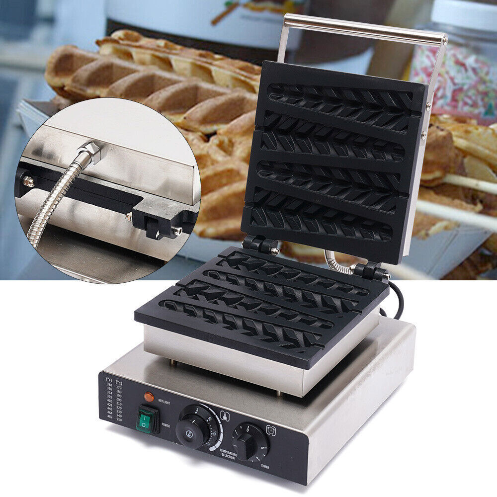 Electronic Commercial Electric Lolly Waffle Stick Baker Machine Waffle Maker