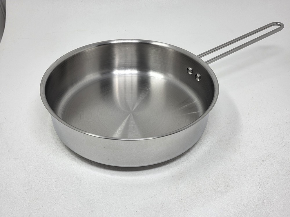 Arch Studio 5-Pc. Stainless Steel Cookware Silver