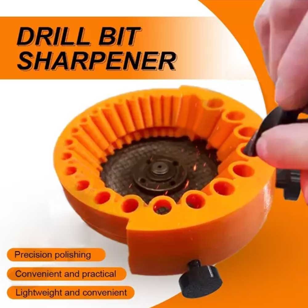 Drill Bit Sharpener - Universal Sharpening Jig for 125mm Angle Grinders