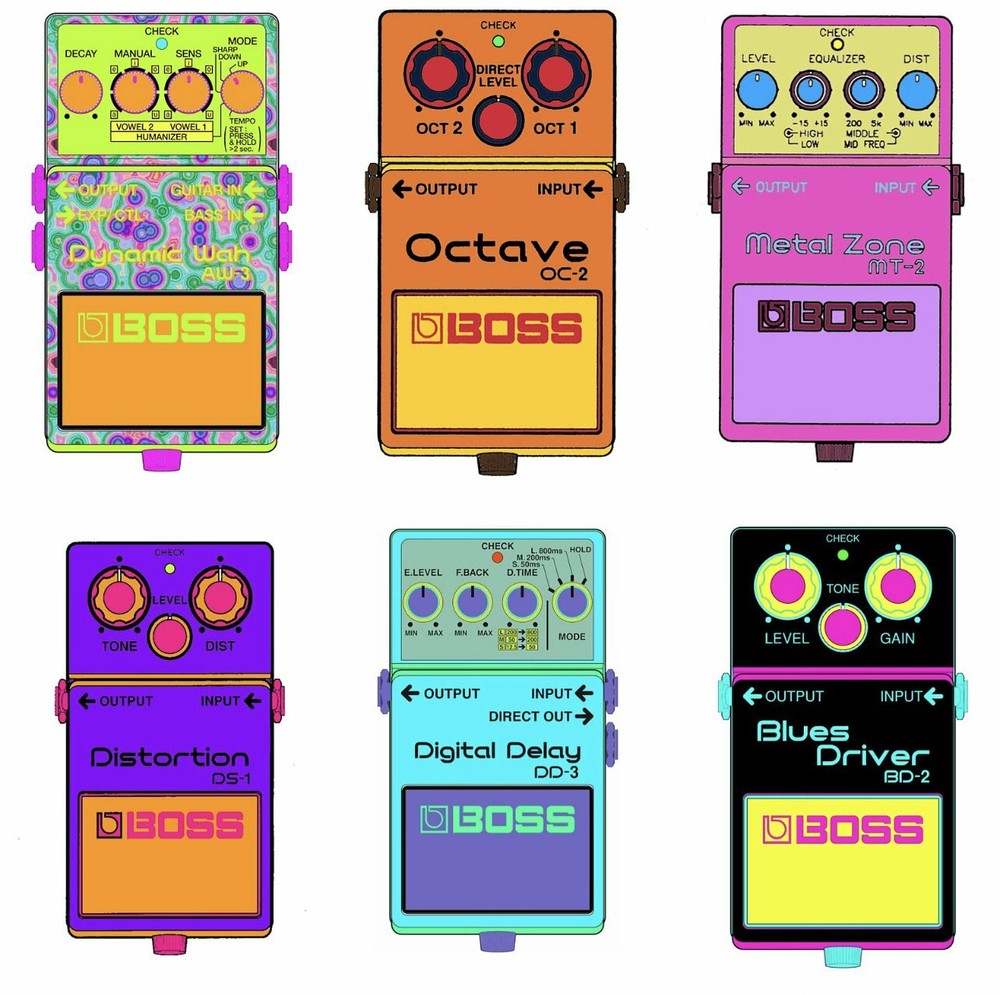 Boss Custom Framed Color Your Tone Print