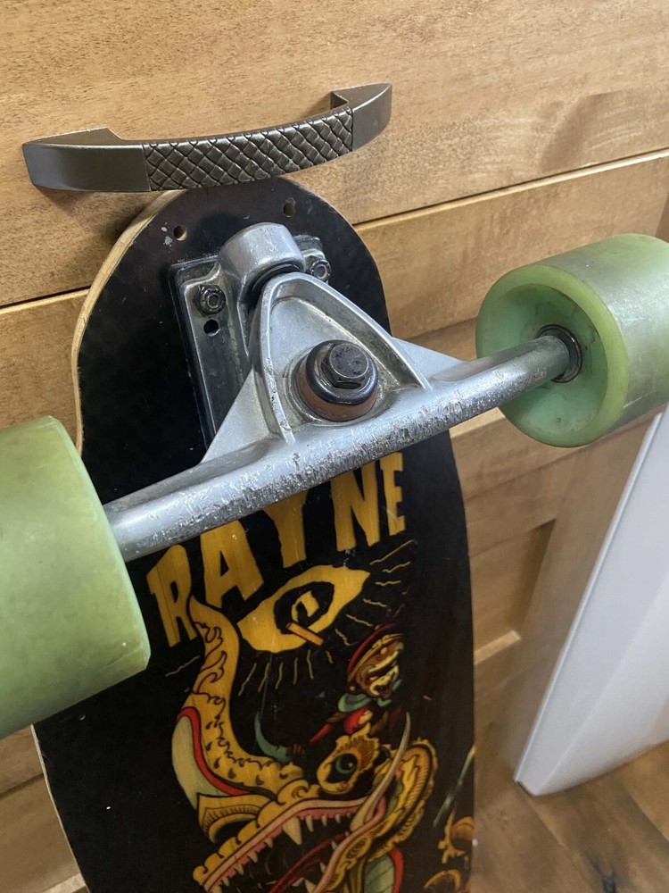 Original 2012/13 rayne avenger longboard deck complete