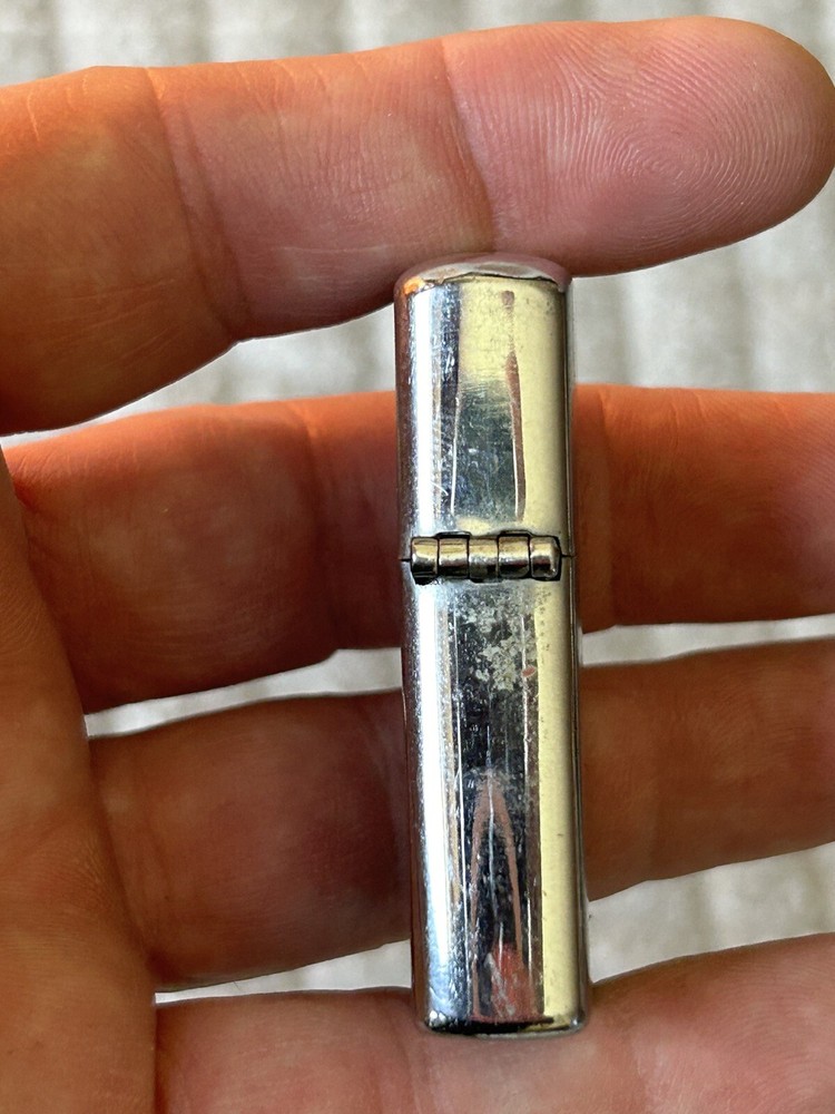 Continental Personalized Brushed Chrome Cigarette Lighter