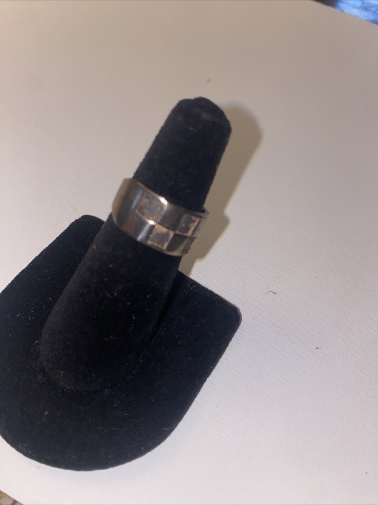 Vintage Sterling Silver Ring Size 5.75 Unisex