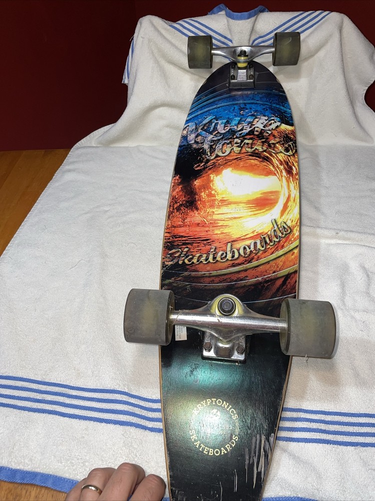 Kryptonics Longboard Skateboard. 36” Long.