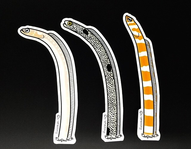 Garden eels stiker