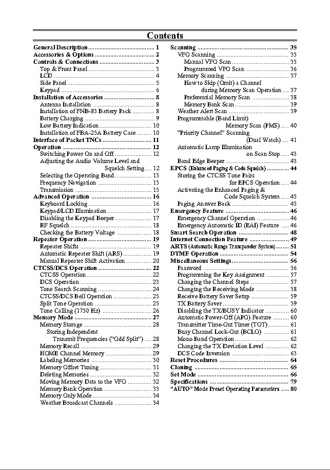 Yaesu FT-60R/E Transceiver Instruction Manual Operating Guide Coil Bound