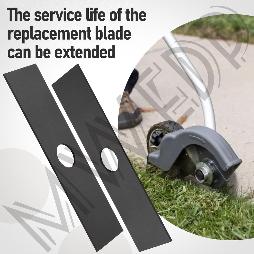 3-Pack 8" X 2" Multi-Head Edger Blade AEB0800 Compatible with EGO 56V Edger Mode