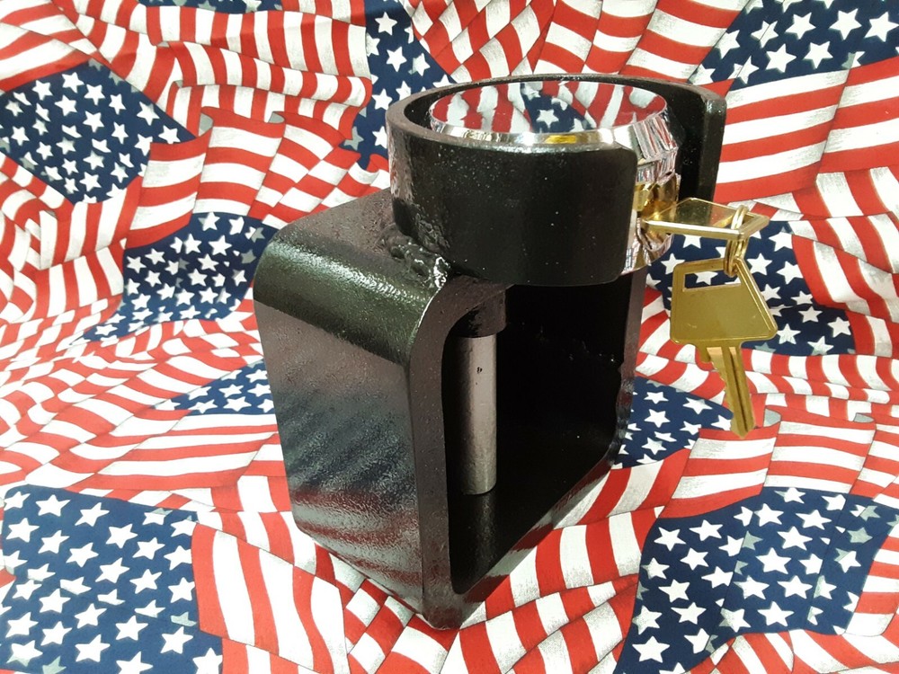 MEGA LOC-IT** 2 5/16" Trailer Hitch Coupler Lock, Heavy Duty,***Free Shipping***